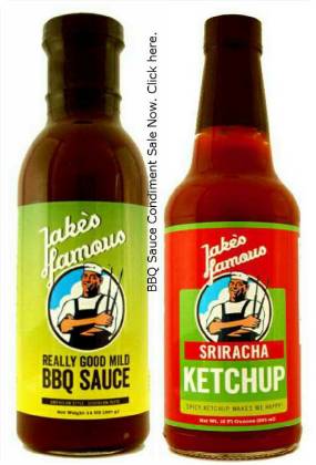 Condiments Really Nice Mild BBQ Sauce - Sriracha Ketchup